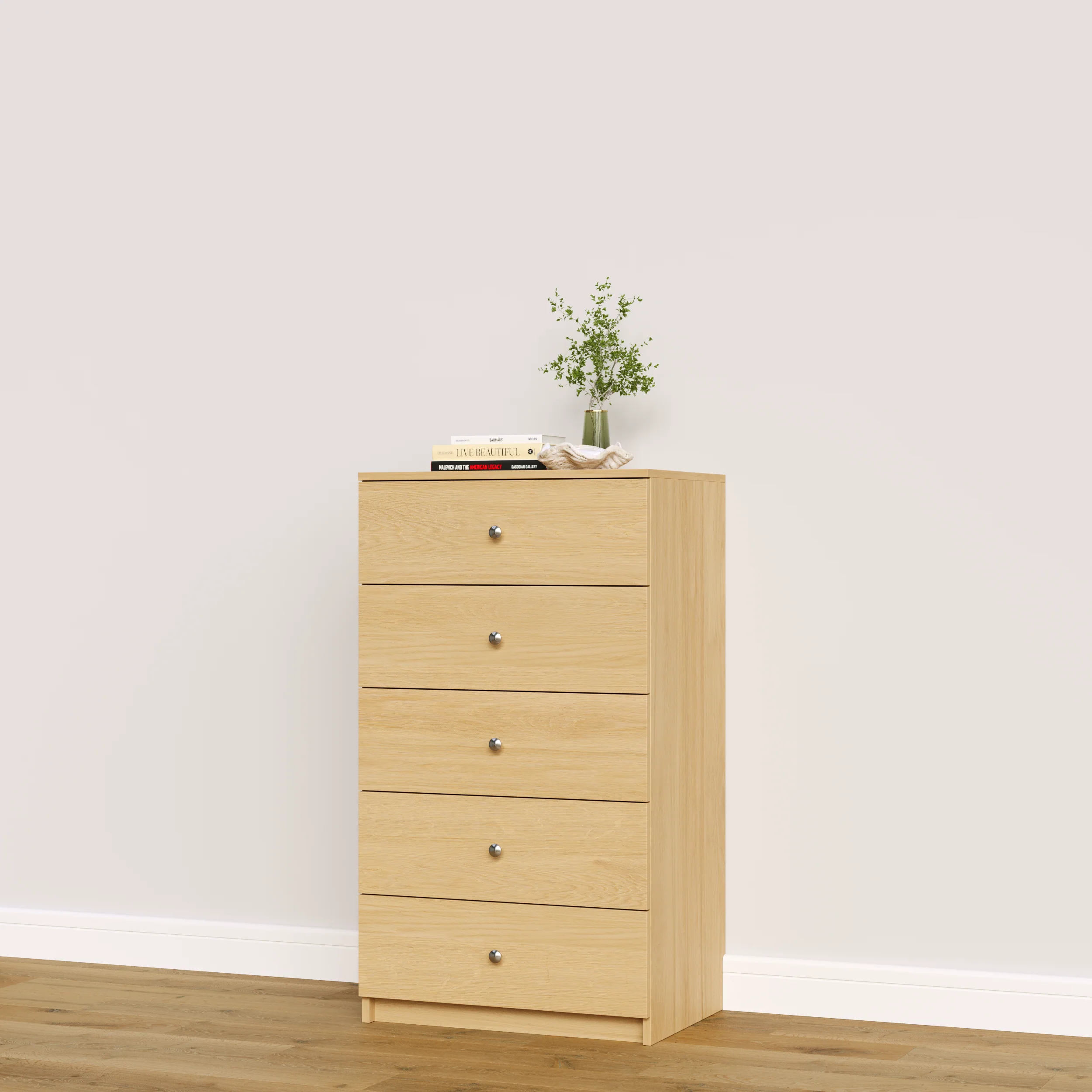 5 Drawer Hutch Base - Image 11