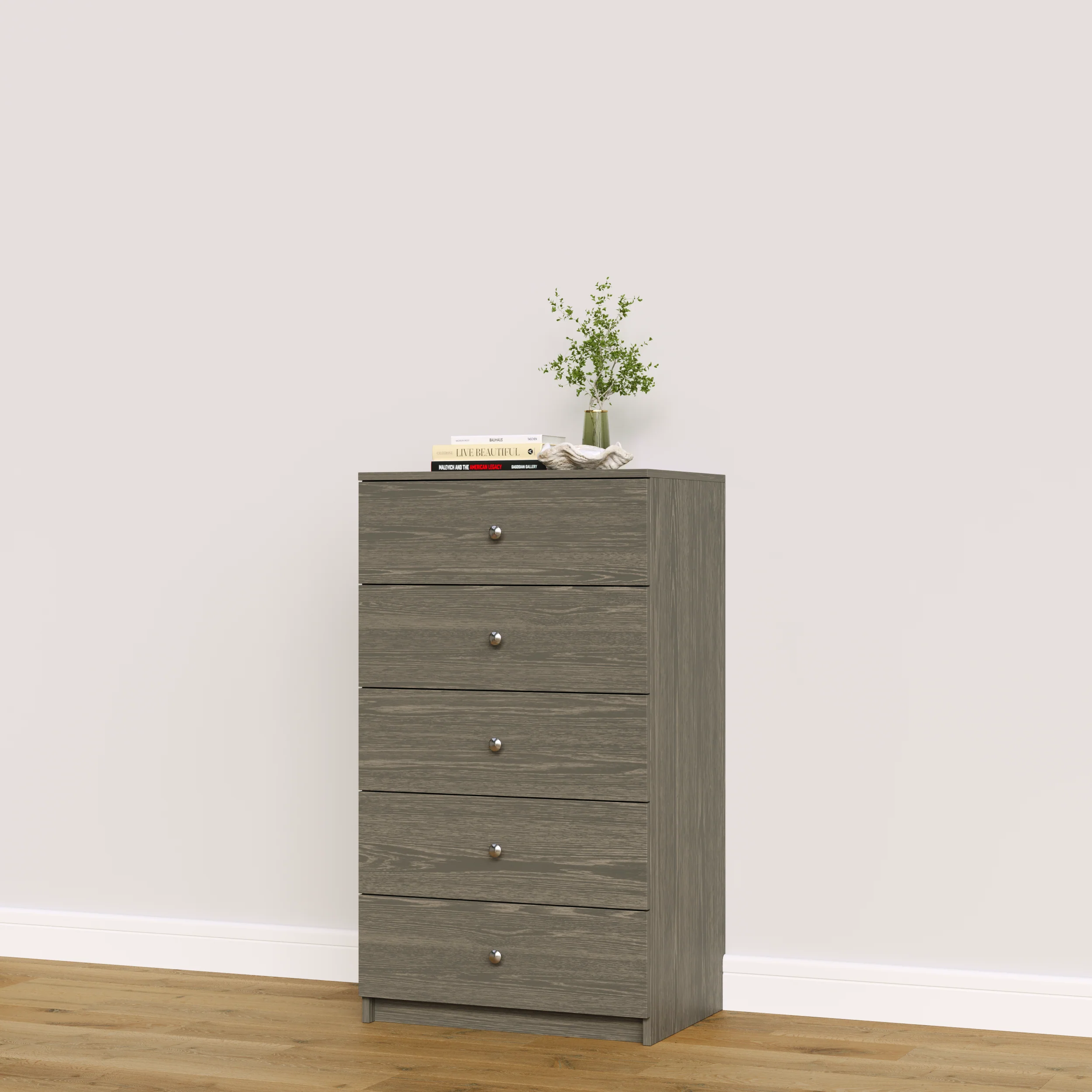 5 Drawer Hutch Base - Image 15