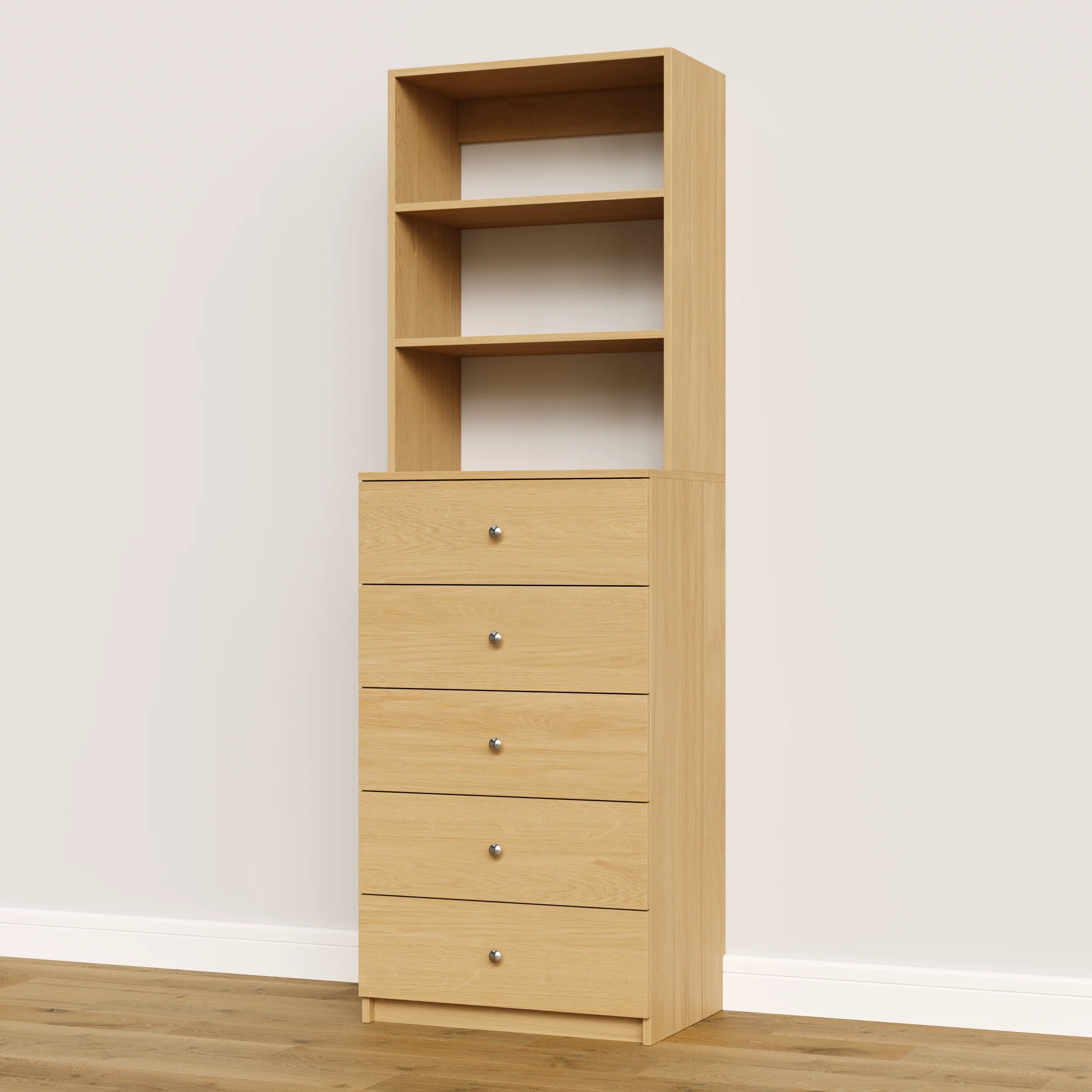 5 Drawer Hutch Tower - Image 12