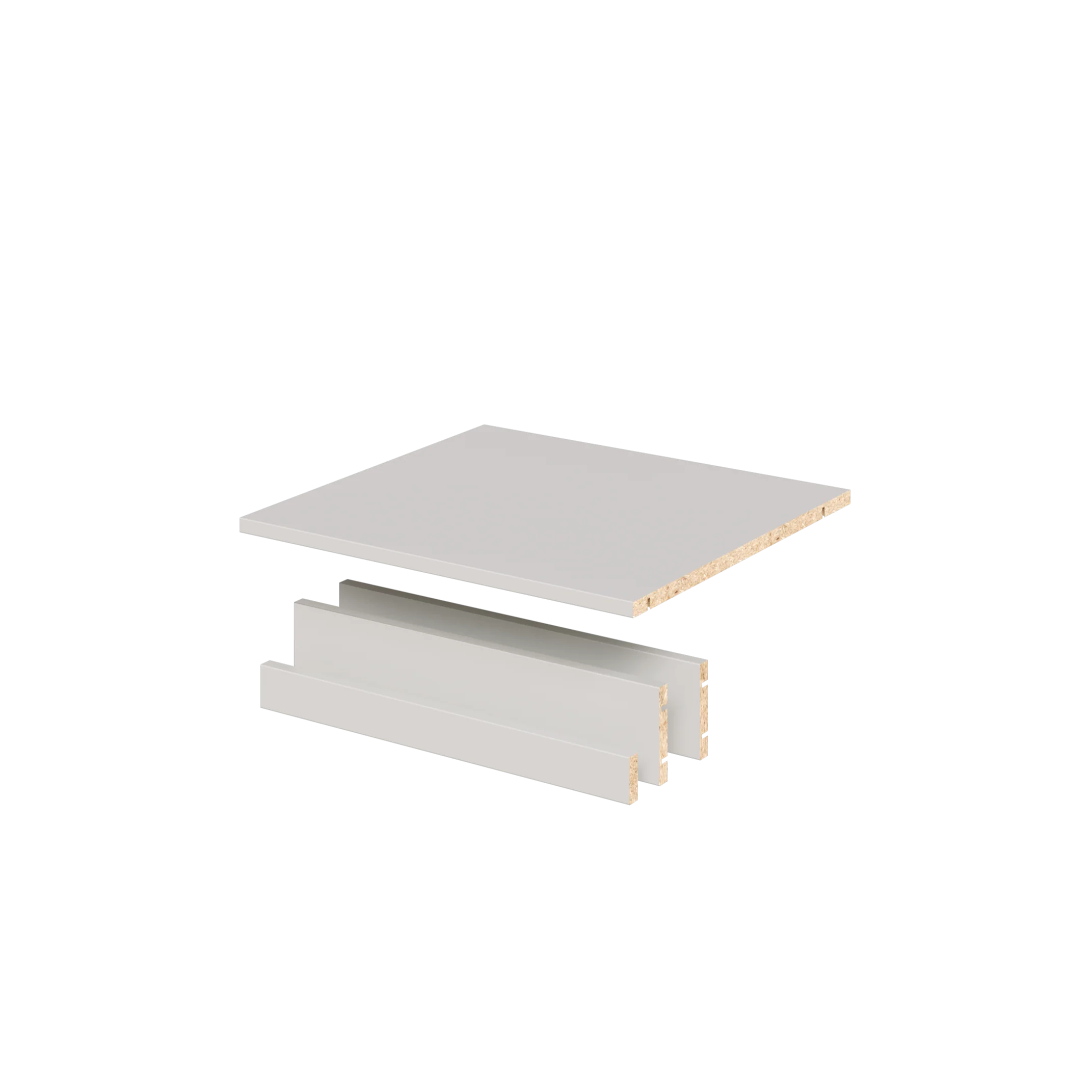 Alto Hutch Base Fixed Shelf Pack