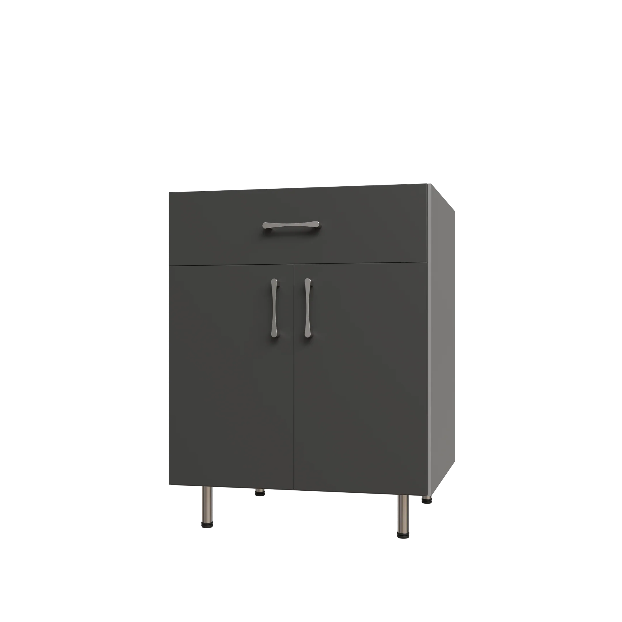 Lower Door, 1 Drawer Garage Base - Image 3