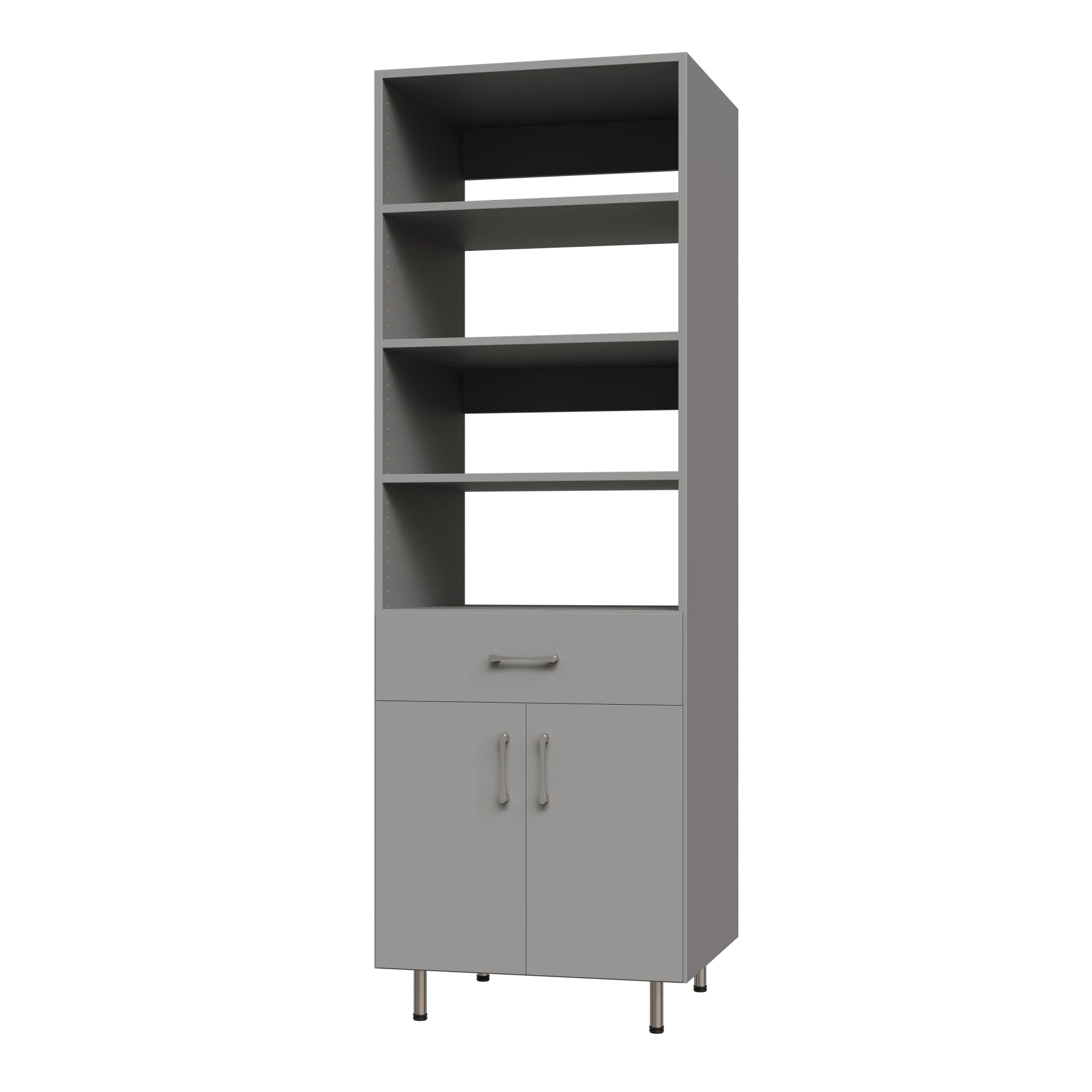 Lower Door, 1 Drawer Garage Tall Shelf Tower