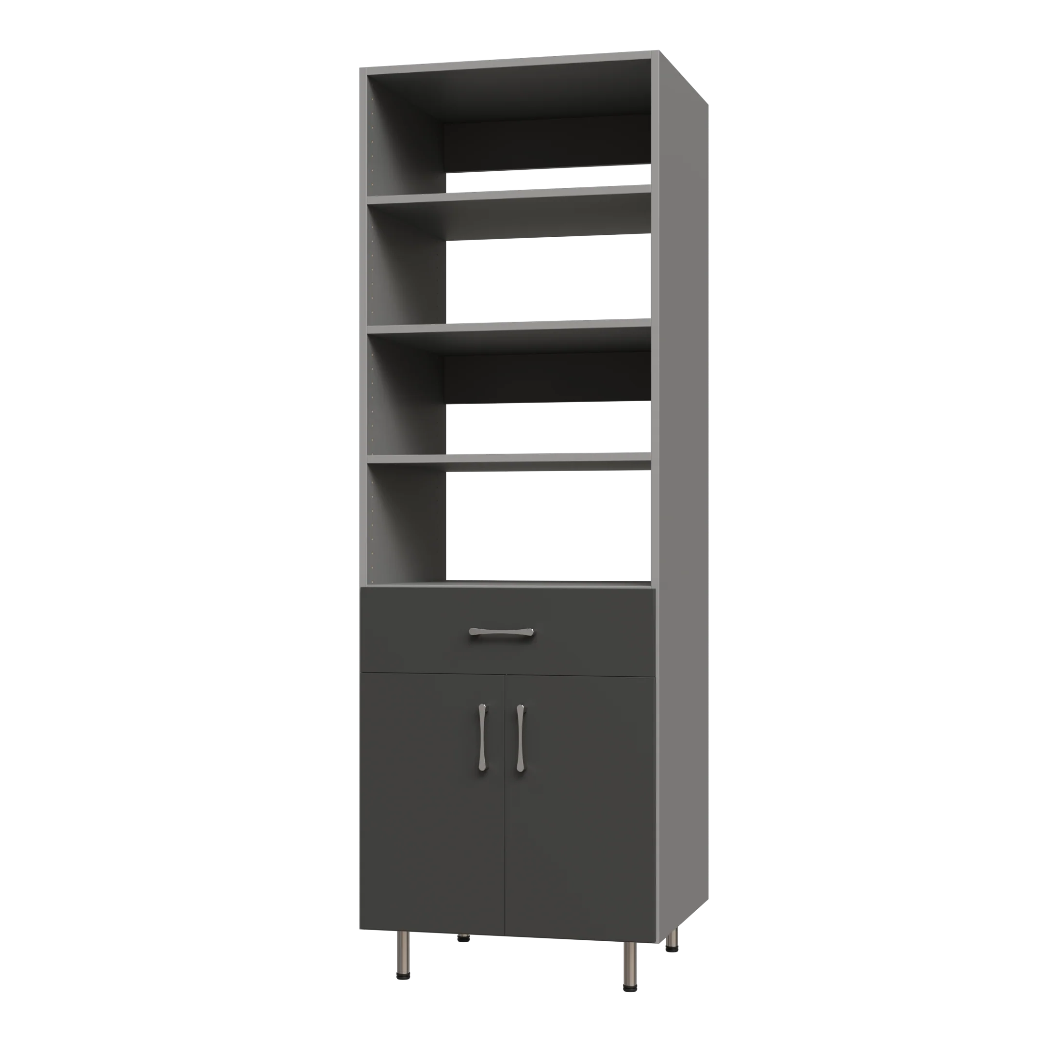 Lower Door, 1 Drawer Garage Tall Shelf Tower - Image 3