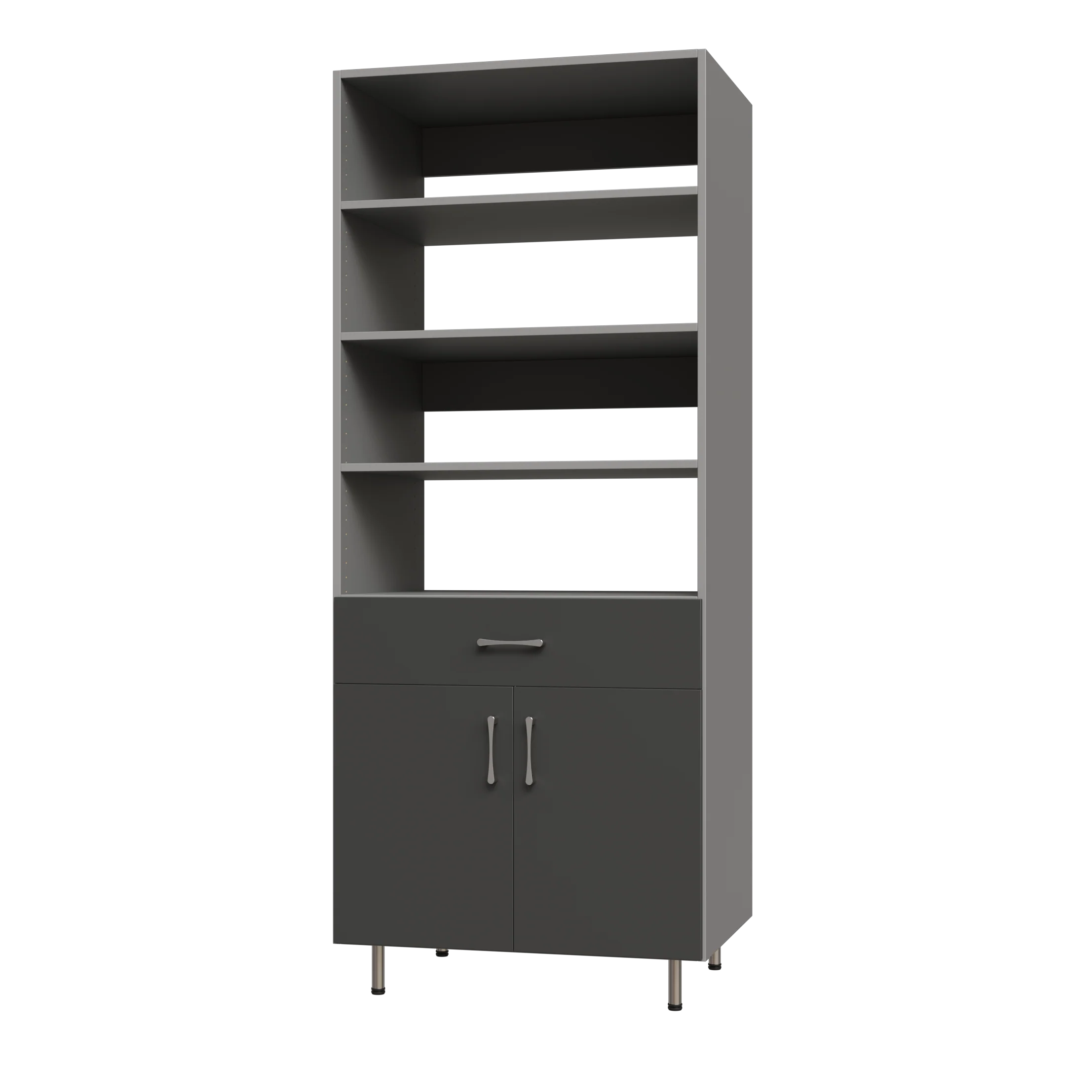 Lower Door, 1 Drawer Garage Tall Shelf Tower - Image 7