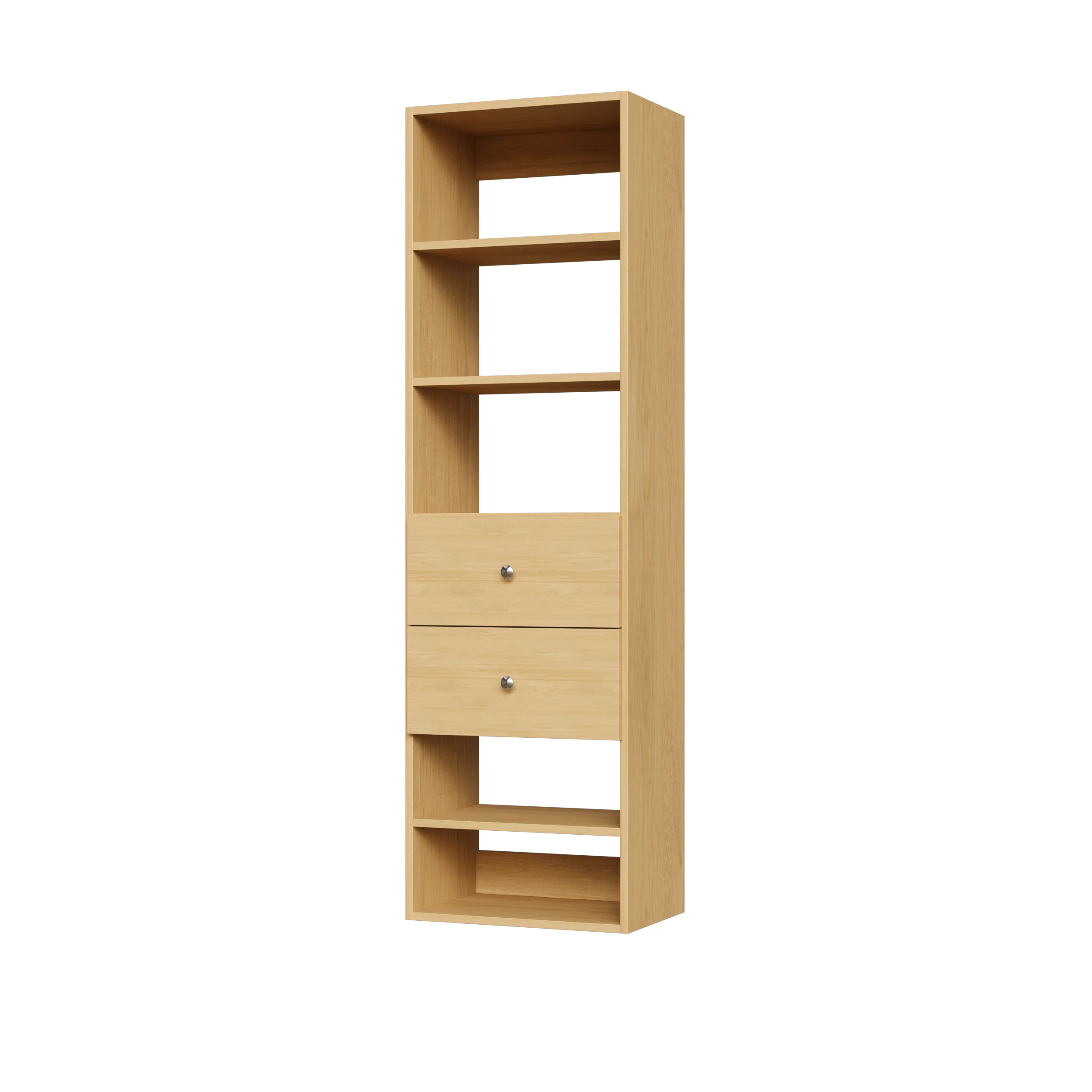 Vista 2 Drawer Shelf Tower - Image 14