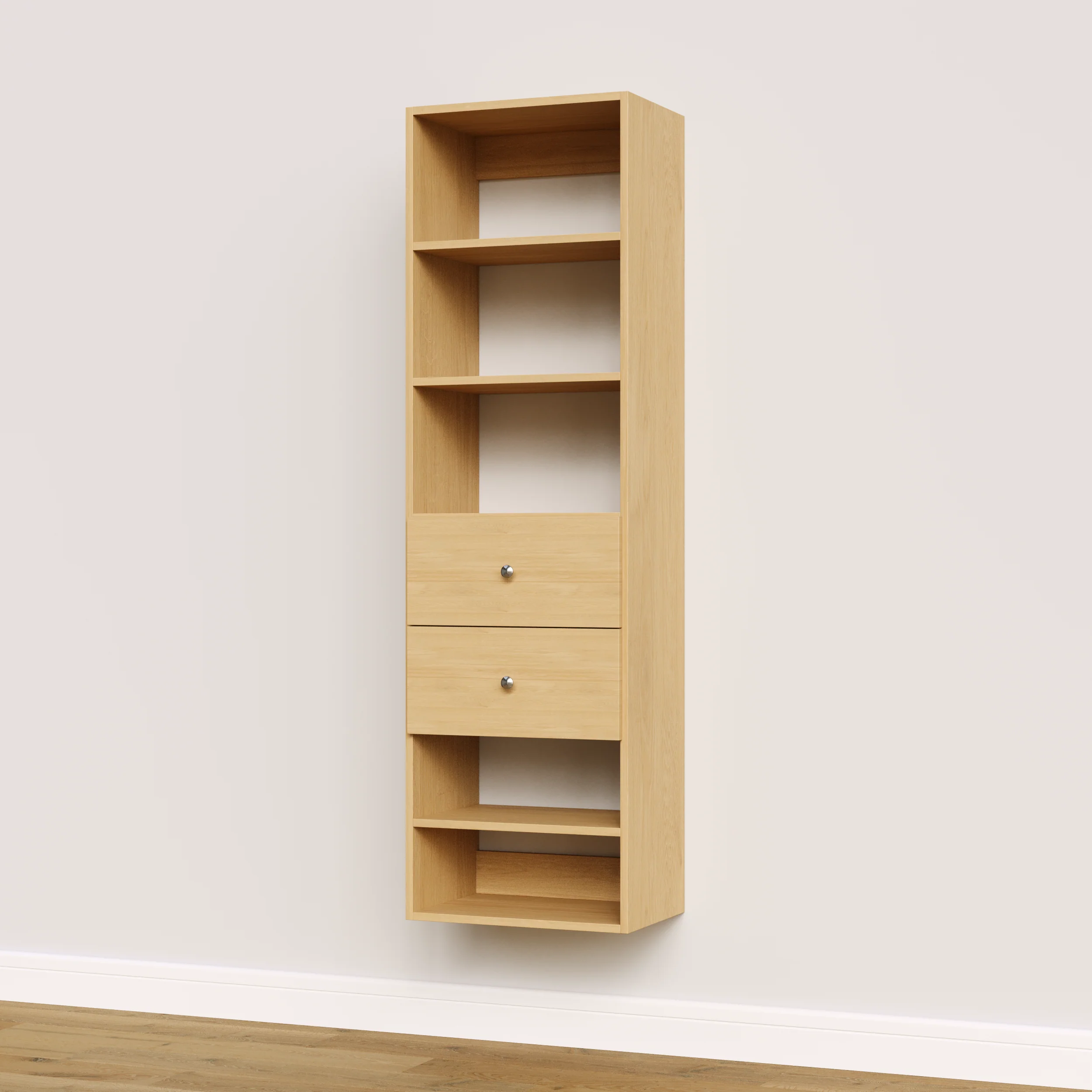 Vista 2 Drawer Shelf Tower - Image 16
