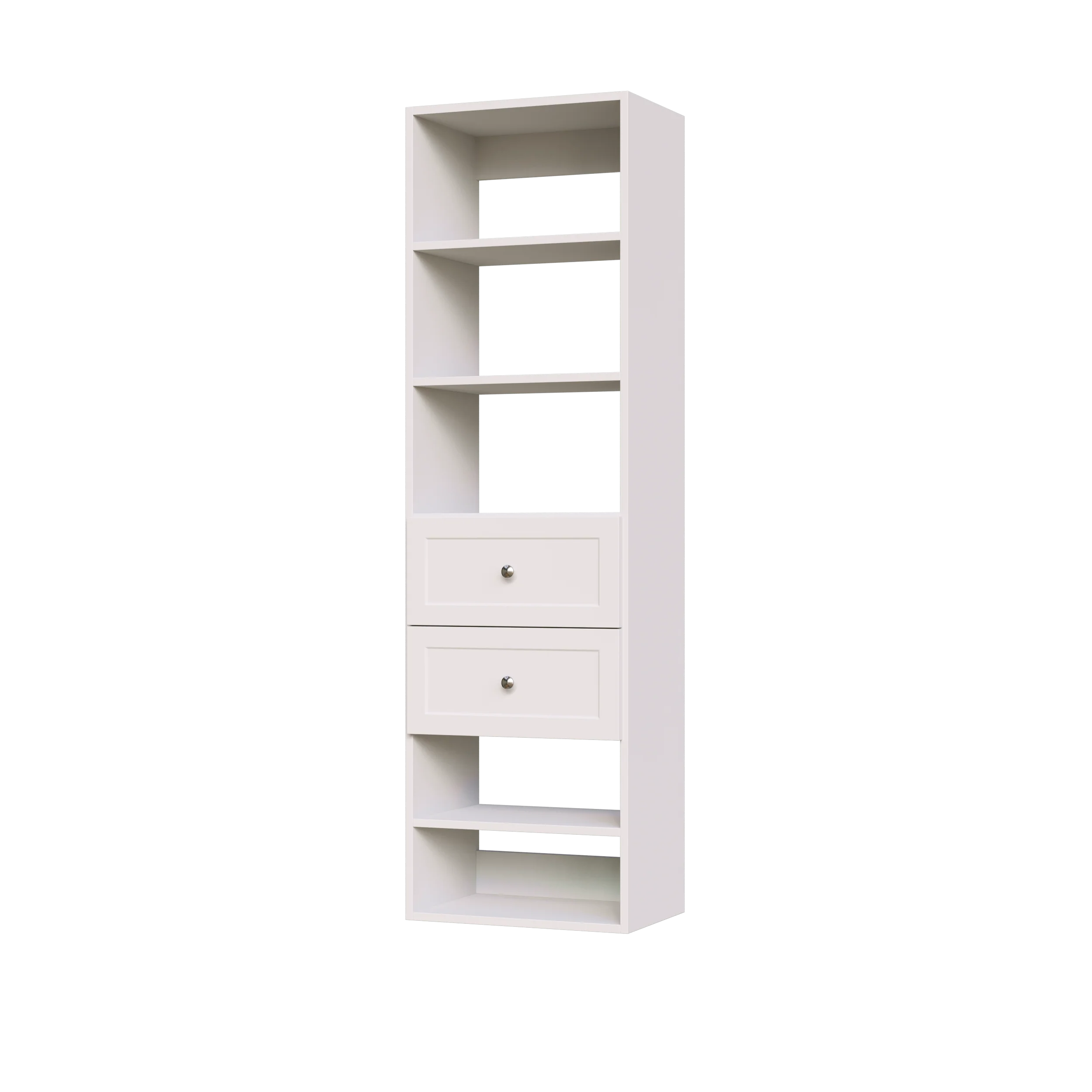 Vista 2 Drawer Shelf Tower - Image 6