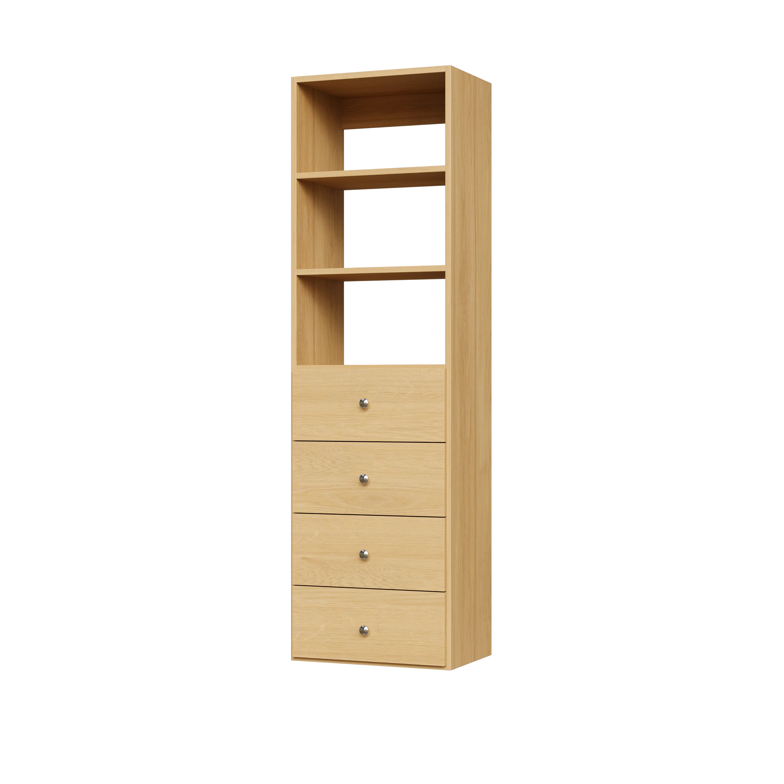 Vista 4 Drawer Shelf Tower - Image 10