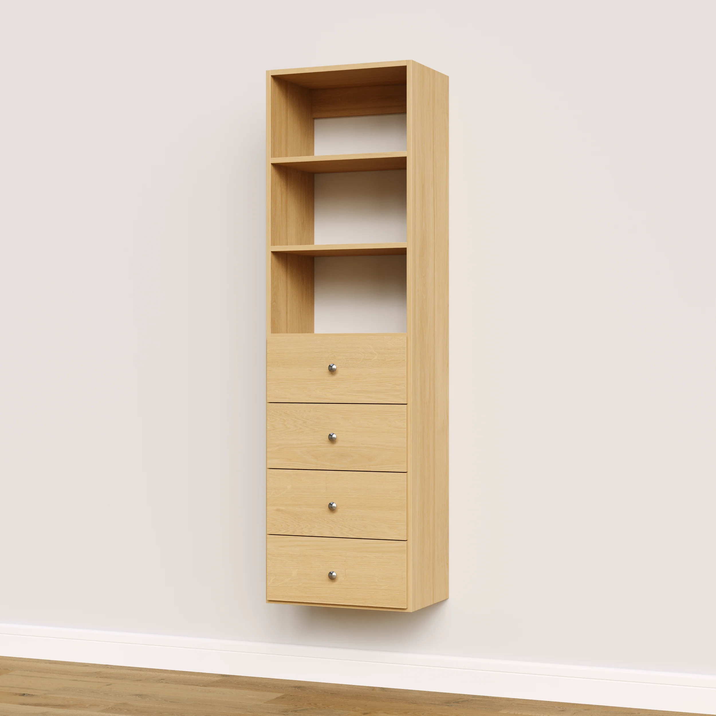 Vista 4 Drawer Shelf Tower - Image 12