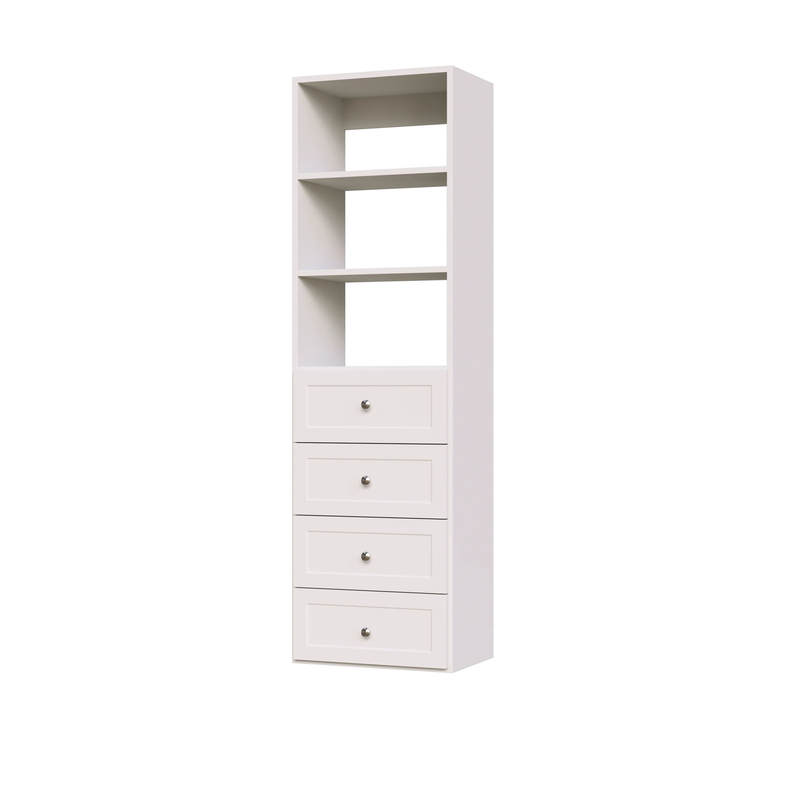 Vista 4 Drawer Shelf Tower - Image 6
